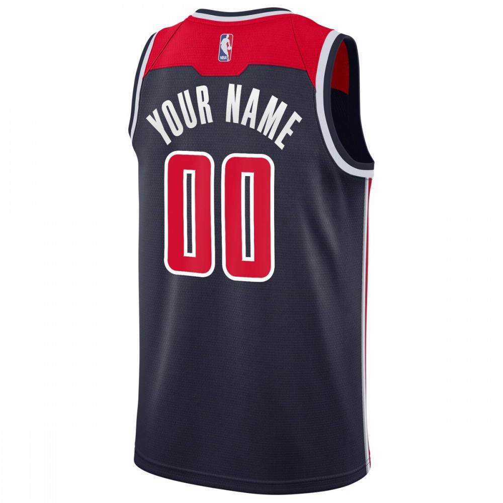 Washington Wizards 2019/20 Custom Swingman Jersey Navy - Statement Edition-Pro Kit Vault | Brand New 26/27 Sports Jerseys